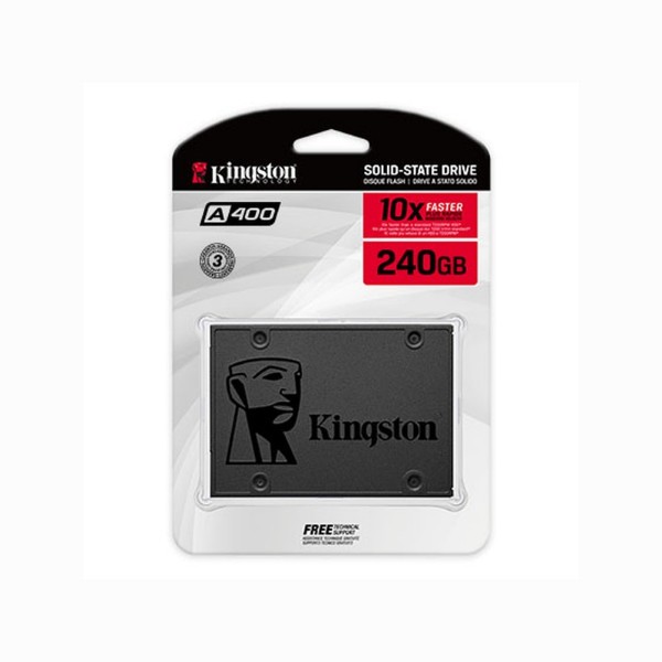 Kingston A400 240GB SATA3 2.5" Internal SSD 10x Faster